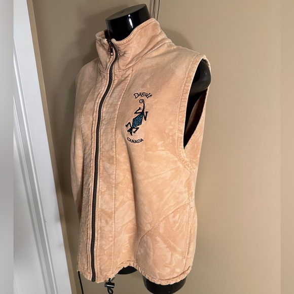 Vintage 90s Dagoli Canada Gecko Vest - Picture 2 of 6